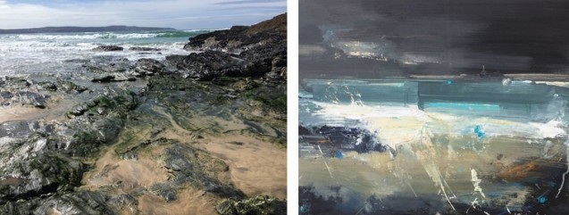 Gwithian, Godrevy Beach end