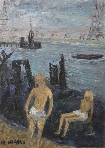 Rayleigh Marshes, Thames by Grete Marks